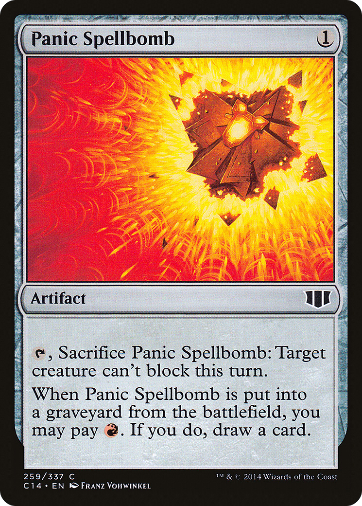 Panic Spellbomb (C14-259) - Commander 2014