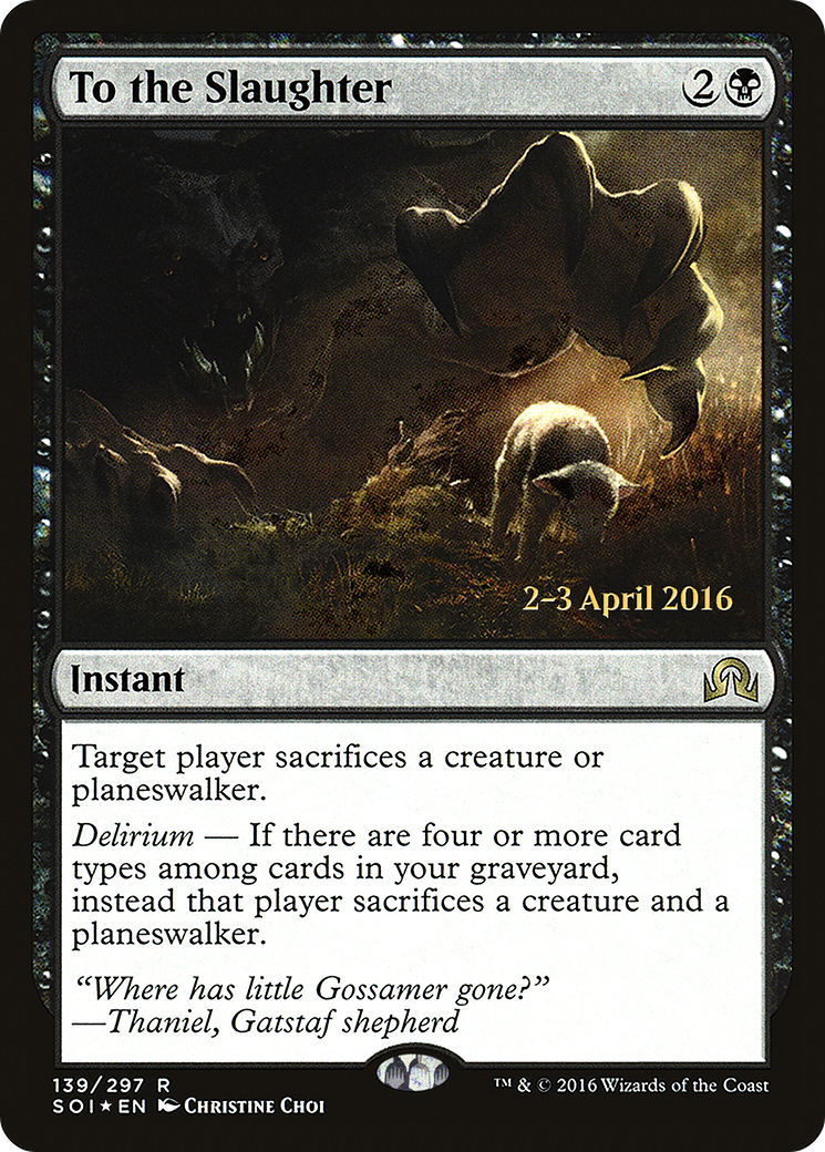 Vers le massacre (PSOI-139S) - Shadows over Innistrad Promos Foil 
