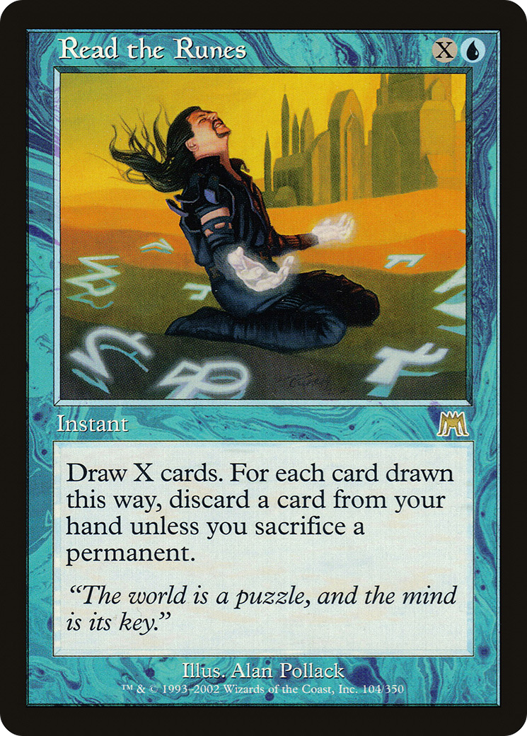 Lire les runes (ONS-104) - Onslaught Foil 