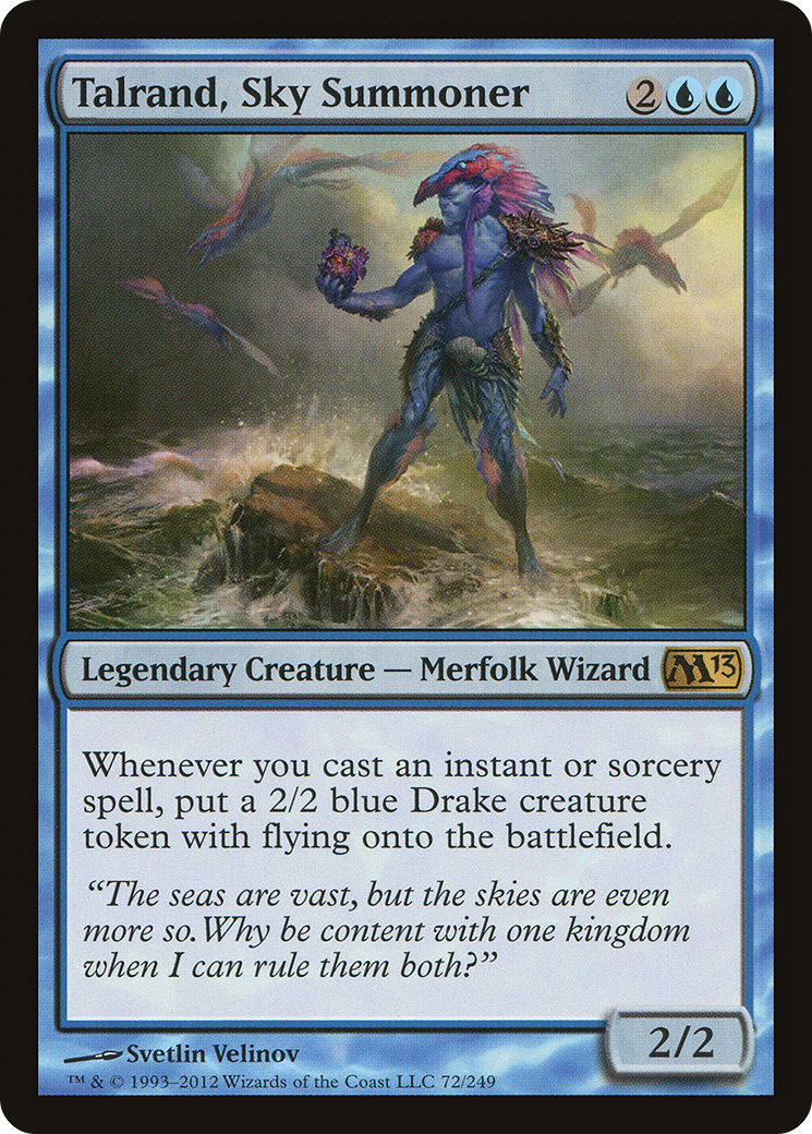 Talrand, Sky Summoner (M13-072) - Magic 2013 Foil