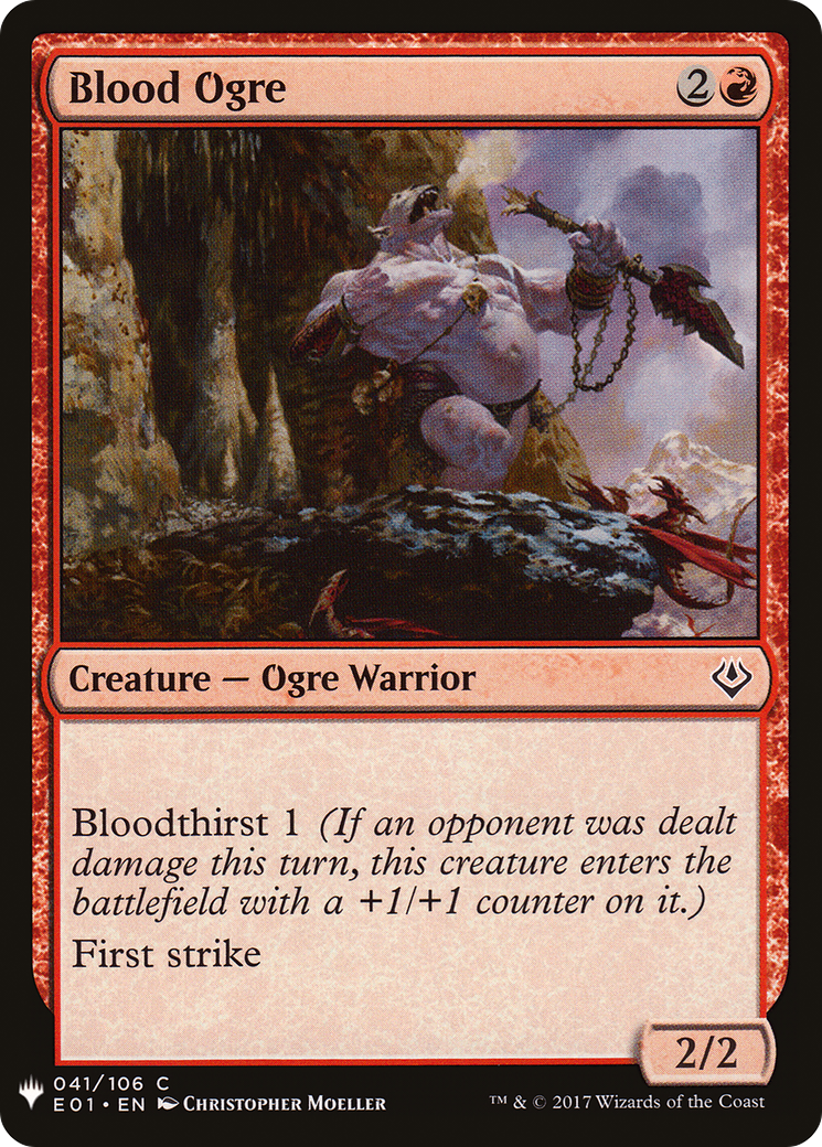 Blood Ogre (LIST-041) - The List