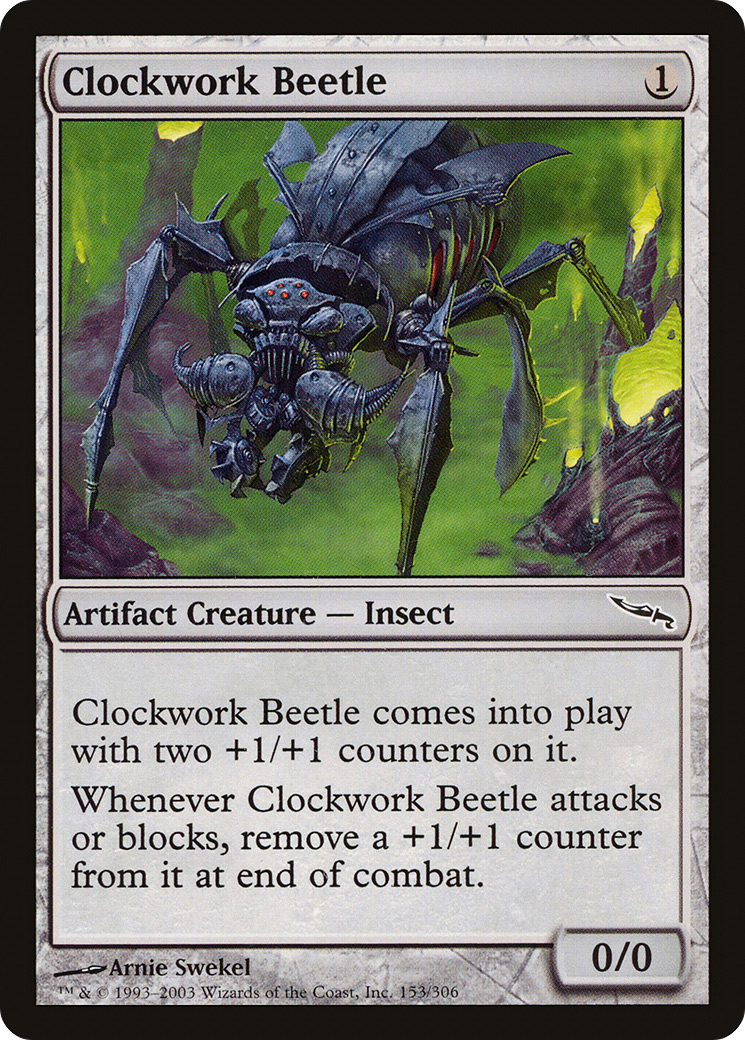 Scarabée mécanique (MRD-153) - Mirrodin 