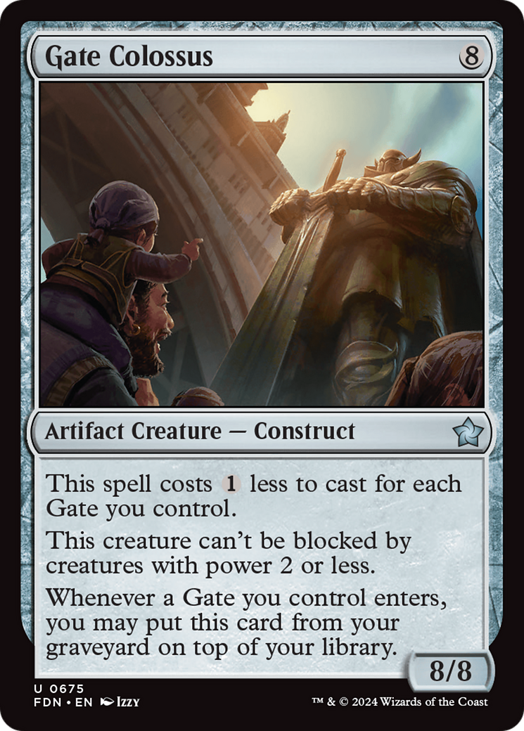 Gate Colossus (FDN-675) - Fondations 
