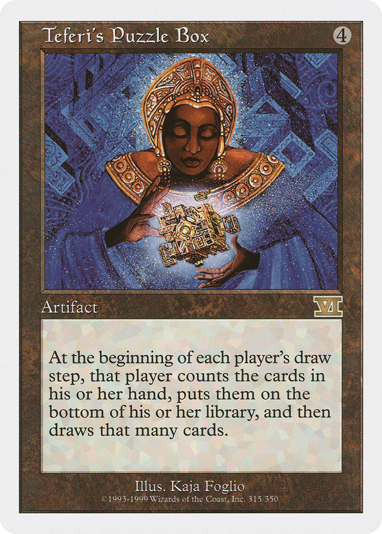 Teferi's Puzzle Box (6ED-315) - Classic Sixth Edition