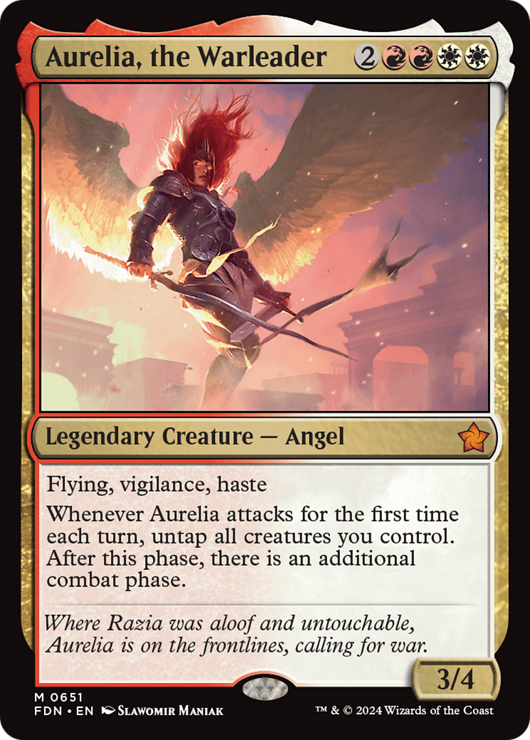 Aurelia, la chef de guerre (FDN-651) - Fondations 