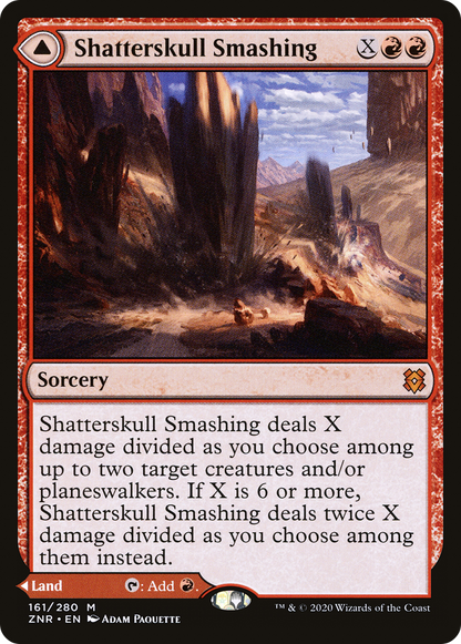 Shatterskull Smashing (ZNR-161) - Zendikar Rising Foil