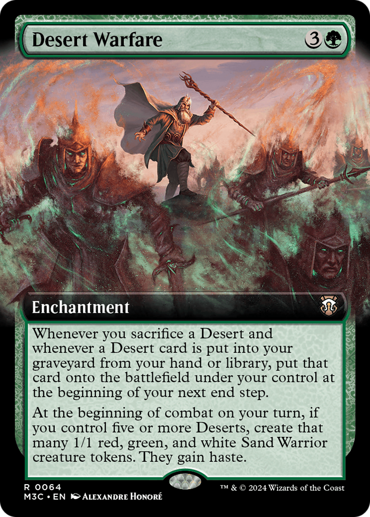 Guerre du désert (M3C-064) - Modern Horizons 3 Commander : (Extended Art) Foil