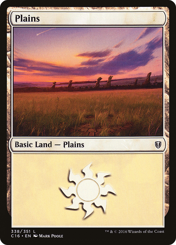 Plains (338) (C16-338) - Commander 2016