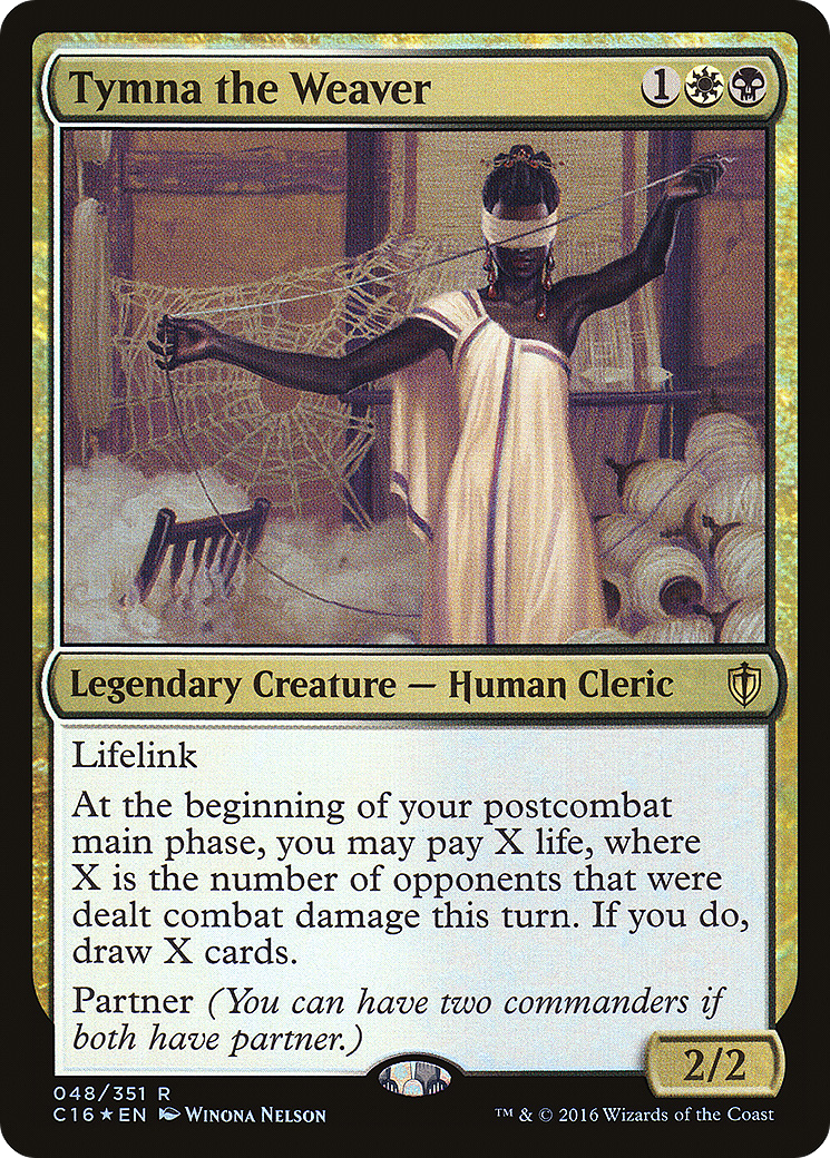 Tymna la Tisserande (C16-048) - Commander 2016 Foil 