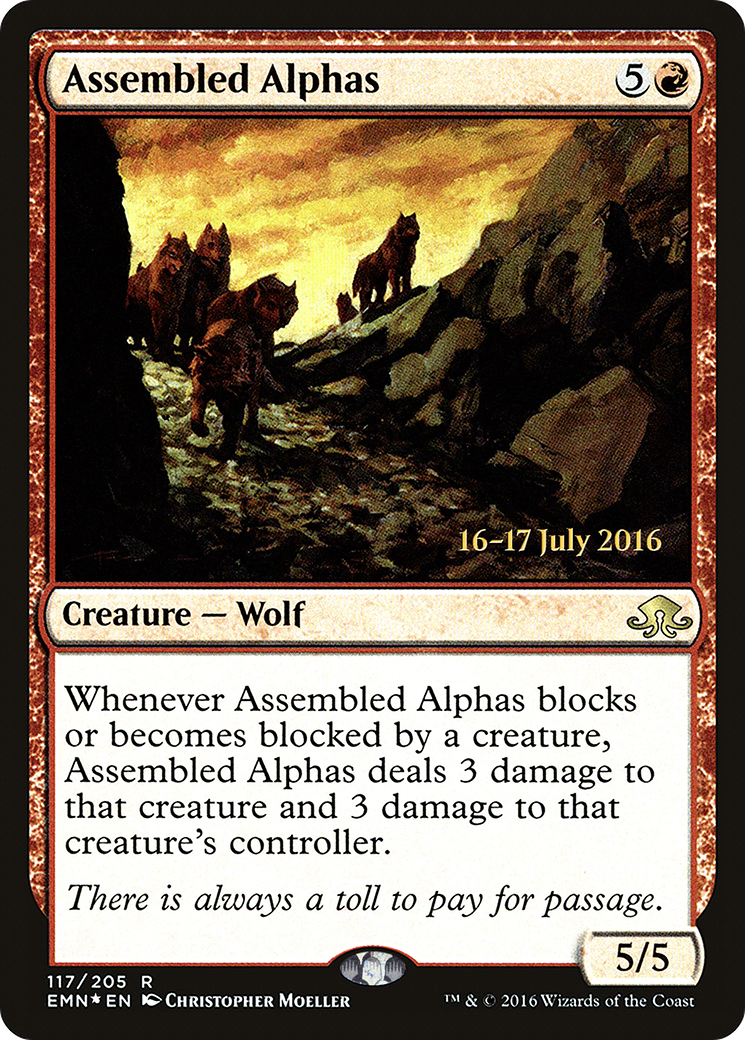 Alphas assemblés (PEMN-117S) - Promotions Eldritch Moon