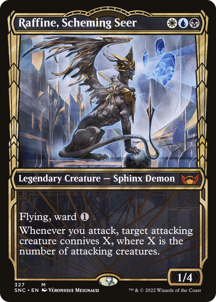 Raffine, voyante intrigante (SNC-327) - Rues de New Capenna : (Vitrine) Feuille 