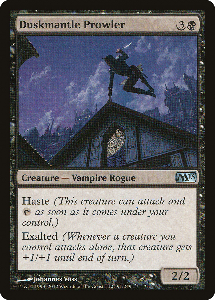Duskmantle Prowler (M13-091) - Magic 2013 Foil 