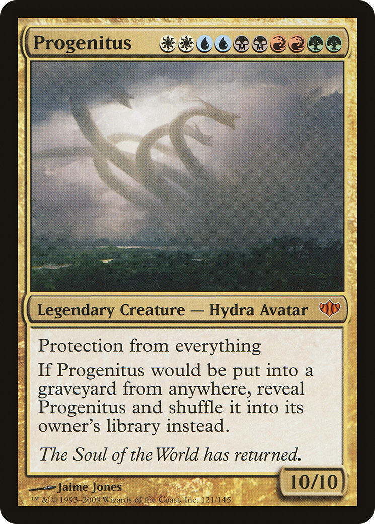 Progenitus (CON-121) - Feuille de Conflux 