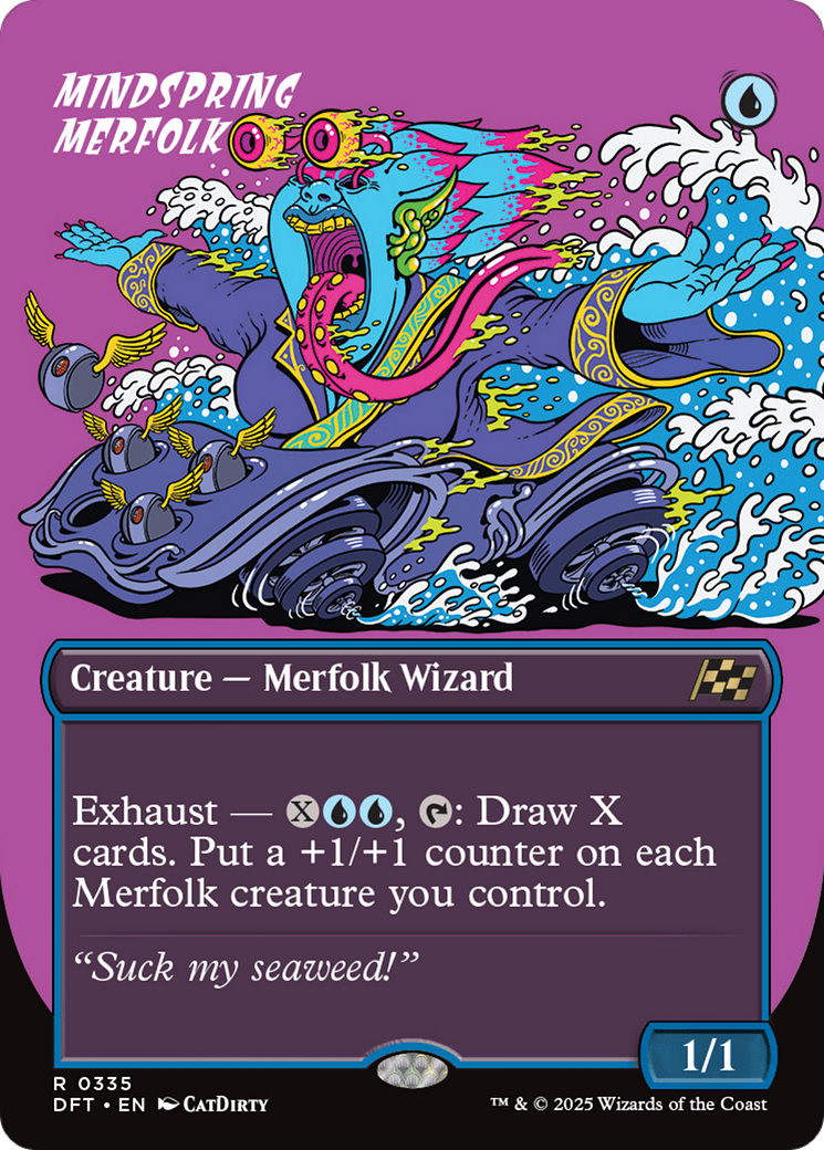 Sirènes de Mindspring (sans bordure) (DFT-335) - Feuille d'Aetherdrift 