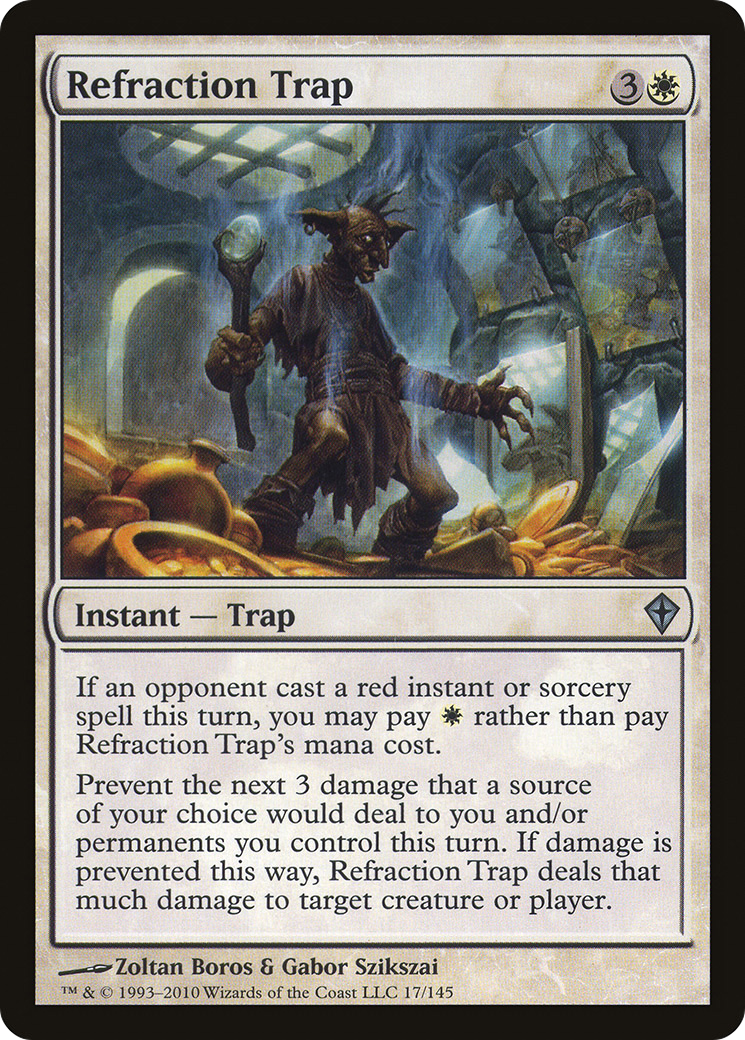 Piège à réfraction (WWK-017) - Worldwake Foil 