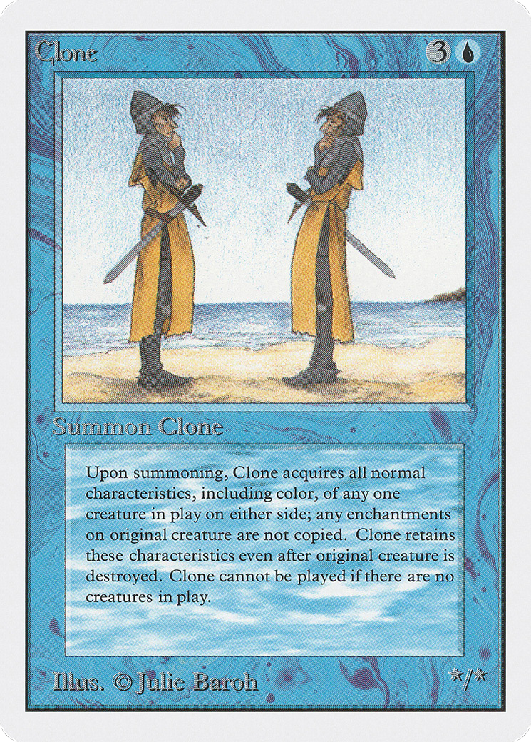 Clone (2ED-052) - Édition illimitée 