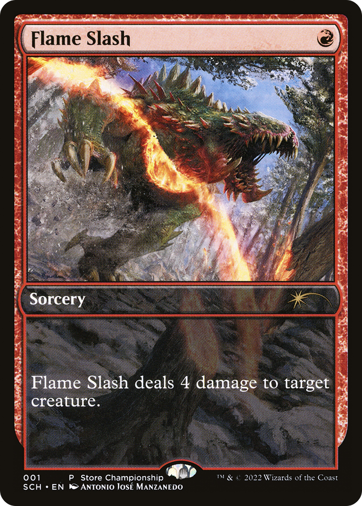 Flame Slash (GAME-001) - Store Championships