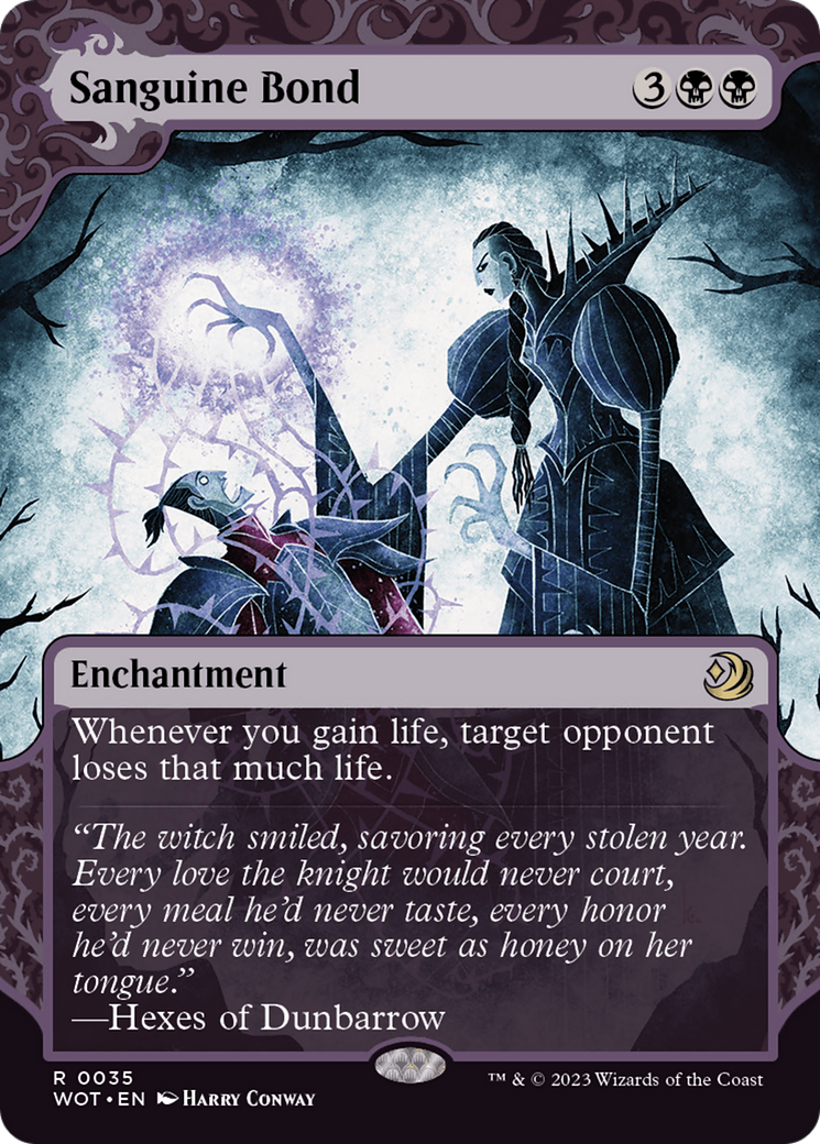 Lien sanguin (WOT-035) - Wilds of Eldraine : Contes enchanteurs : (Vitrine) (Sans bordure) Feuille 