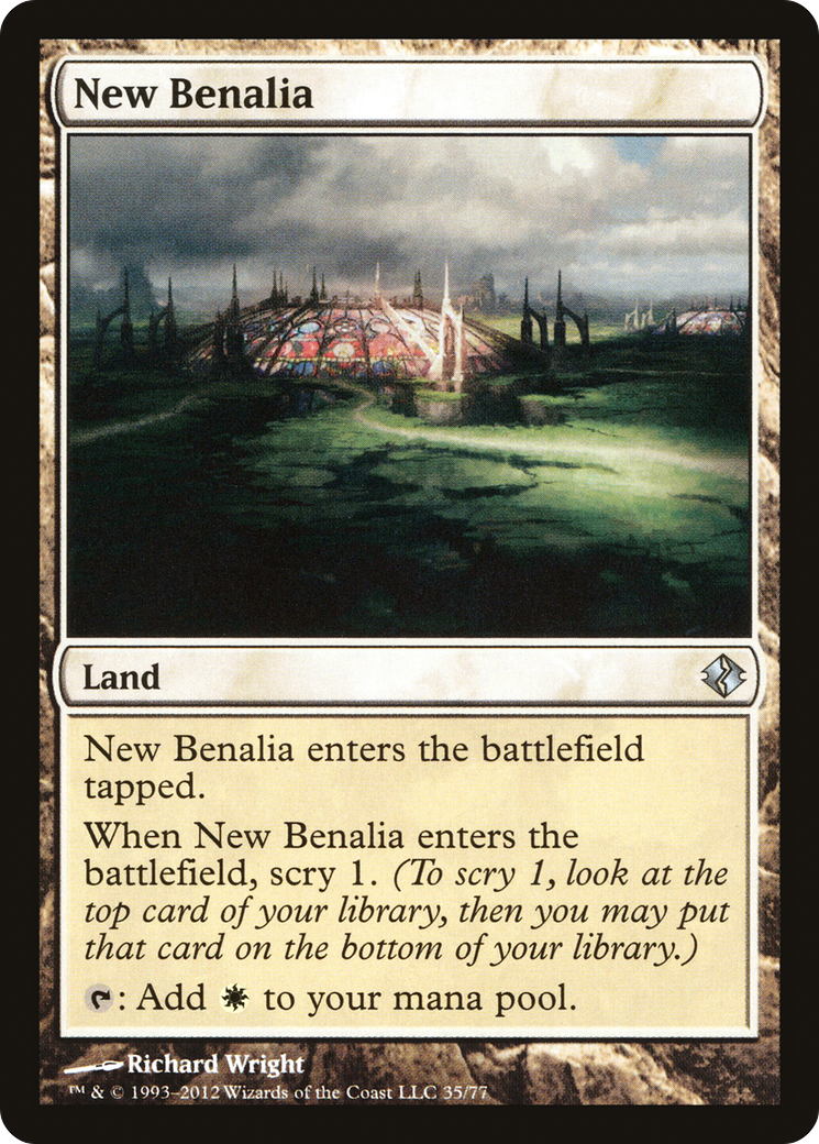 Nouveau Benalia (DDI-035) - Duel Decks : Venser contre Koth