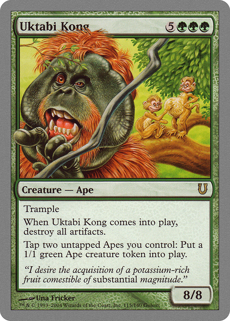Uktabi Kong (UNH-115) - Dérangé 