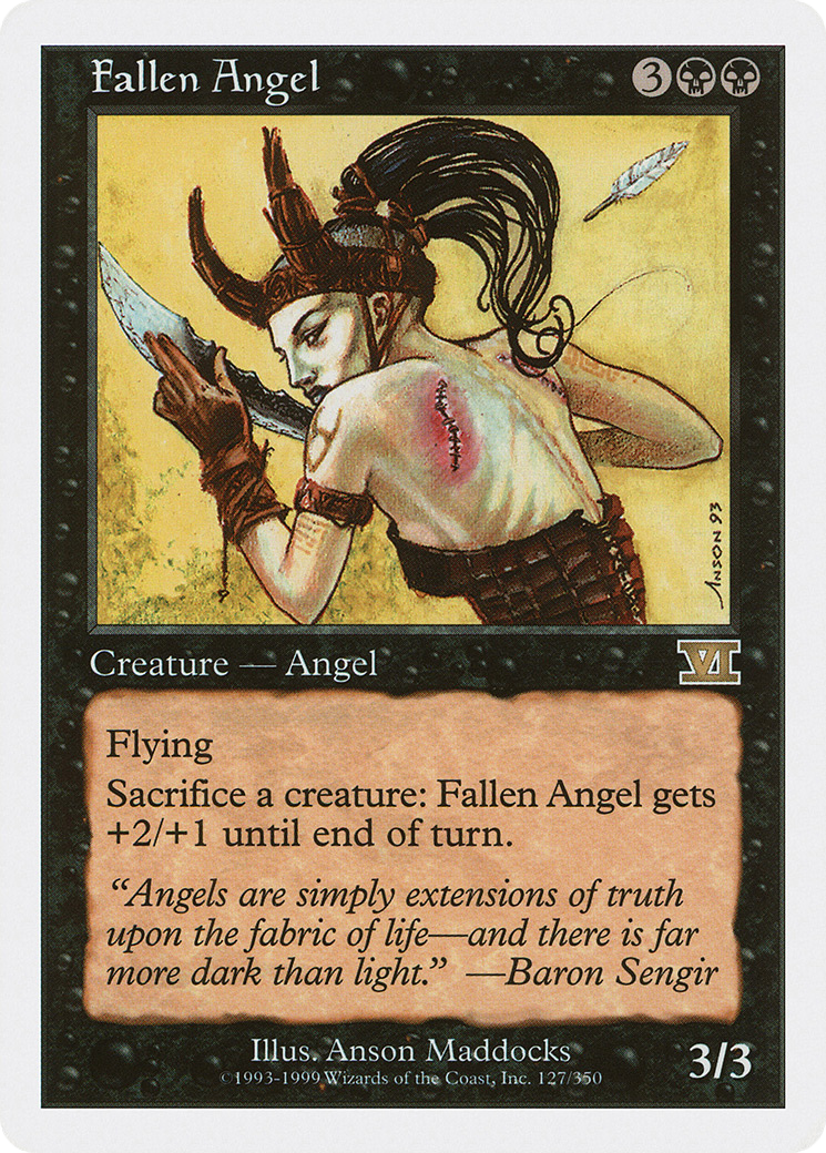 Fallen Angel (6ED-127) - Classic Sixth Edition