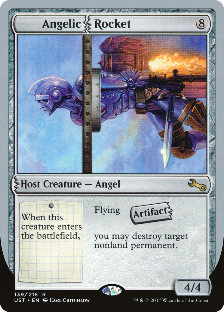 Fusée angélique (UST-139) - Instable