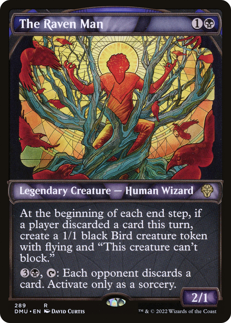 The Raven Man (Showcase) (DMU-289) - Dominaria United: (Showcase) Foil