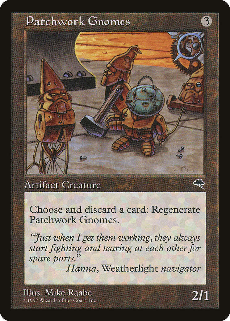 Gnomes en patchwork (TMP-299) - Tempête 