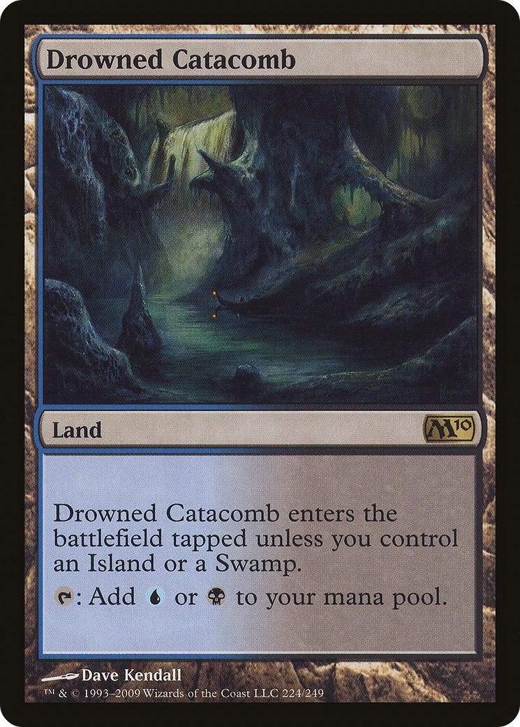 Catacombes noyées (M10-224) - Magic 2010 Foil
