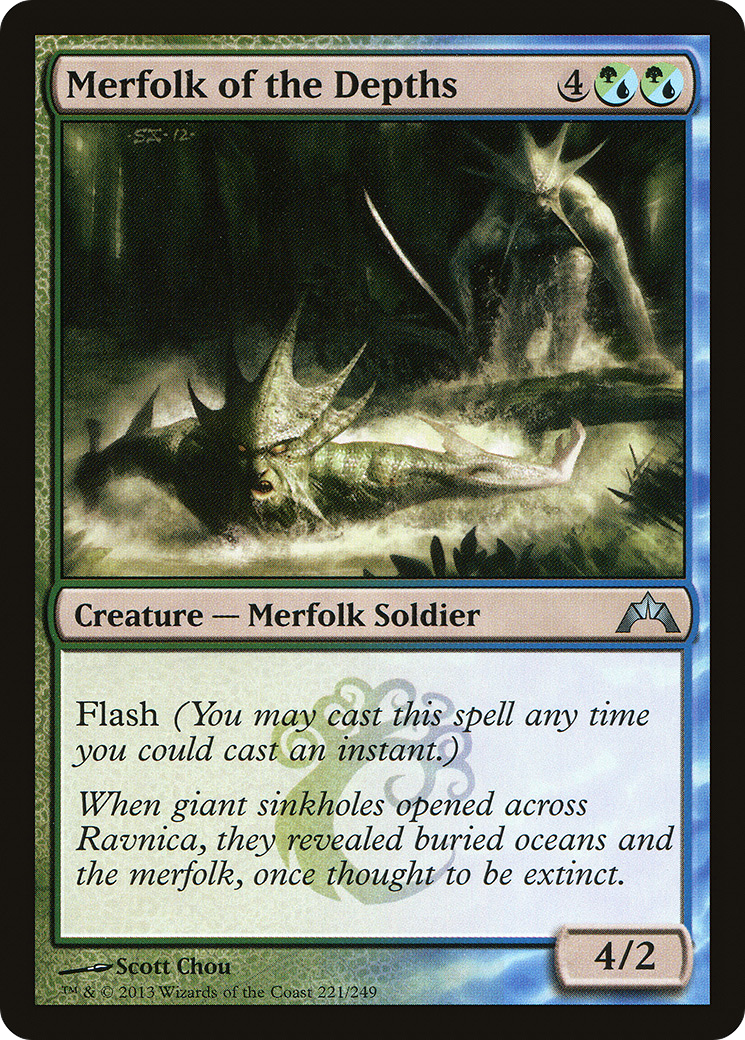 Sirènes des profondeurs (GTC-221) - Gatecrash Foil 