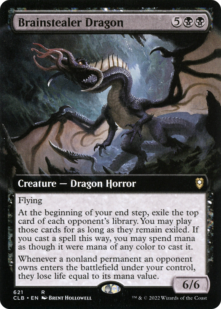 Brainstealer Dragon (Extended Art) (CLB-621) - Commander Legends: Battle for Baldur's Gate: (Extended Art)