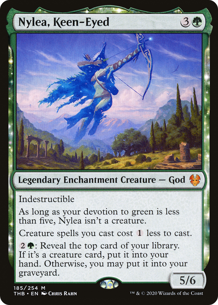 Nylea, l'œil vif (THB-185) - Theros au-delà de la mort : (enchantement) 