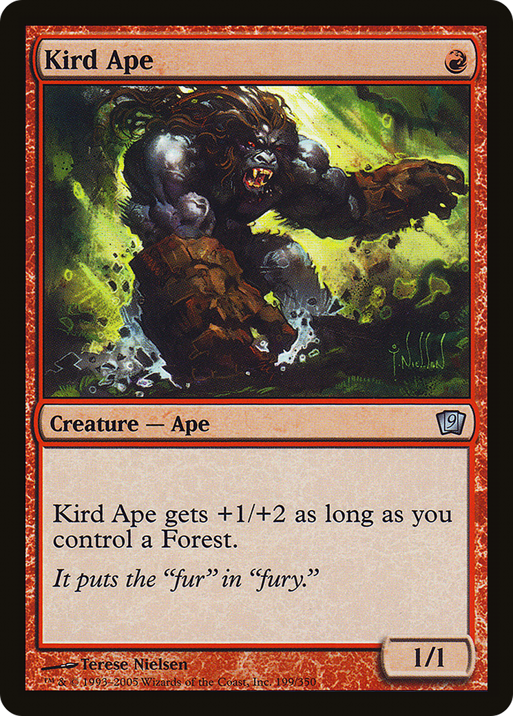 Kird Ape (9ED-199★) - Ninth Edition Foil