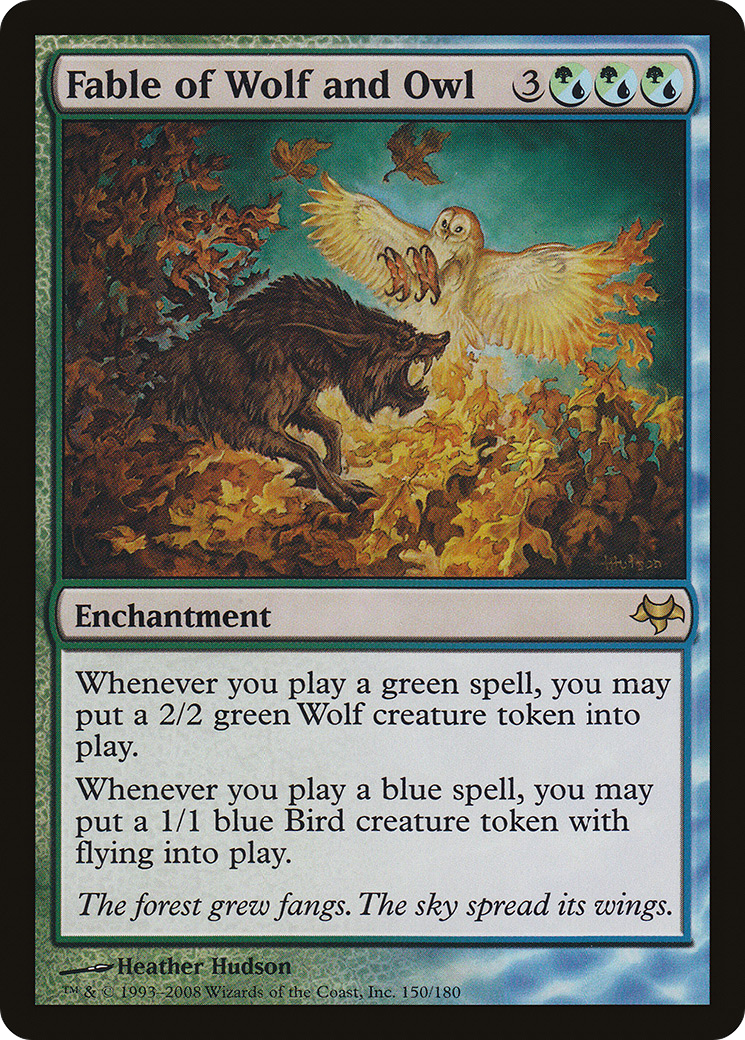 Fable du Loup et du Hibou (EVE-150) - Eventide Foil 