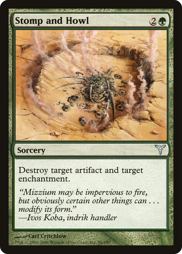 Stomp and Howl (DIS-096) - Dissension Foil 