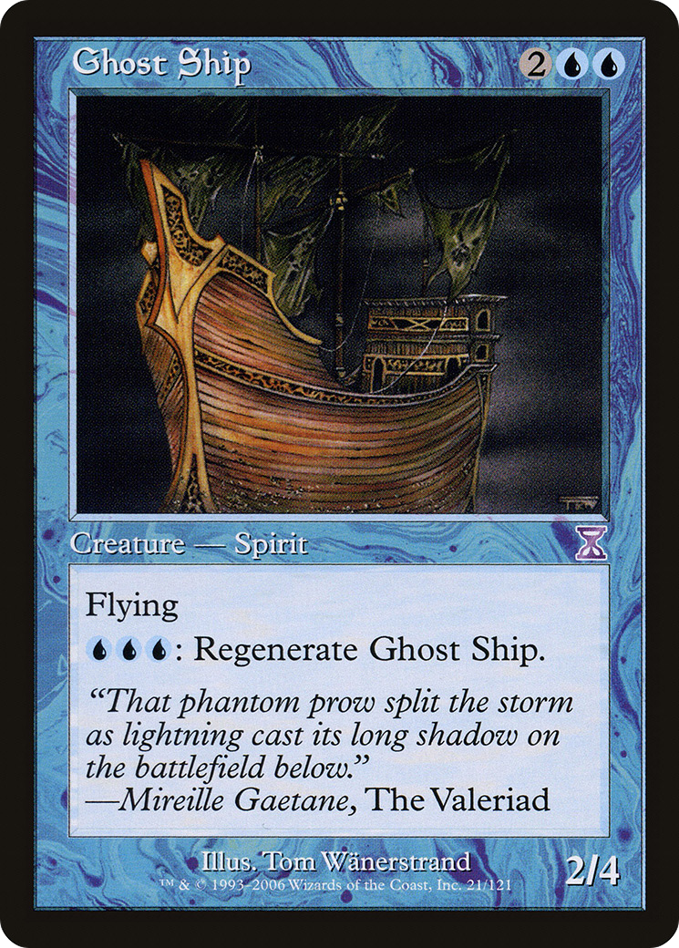 Ghost Ship (TSB-021) - Time Spiral Timeshifted Foil