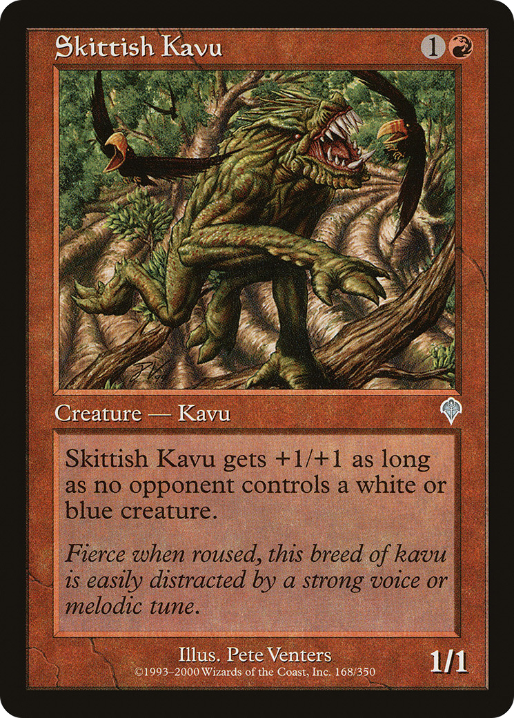 Kavu nerveux (INV-168) - Invasion Foil 