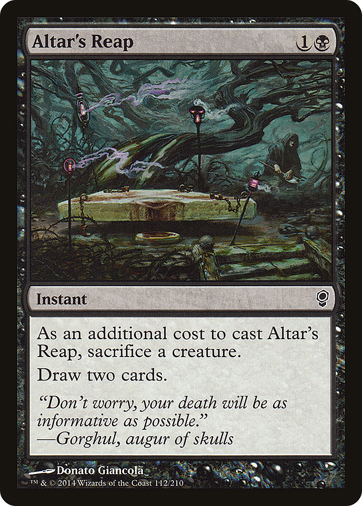 La Moisson de l'Autel (CNS-112) - Conspiration Foil