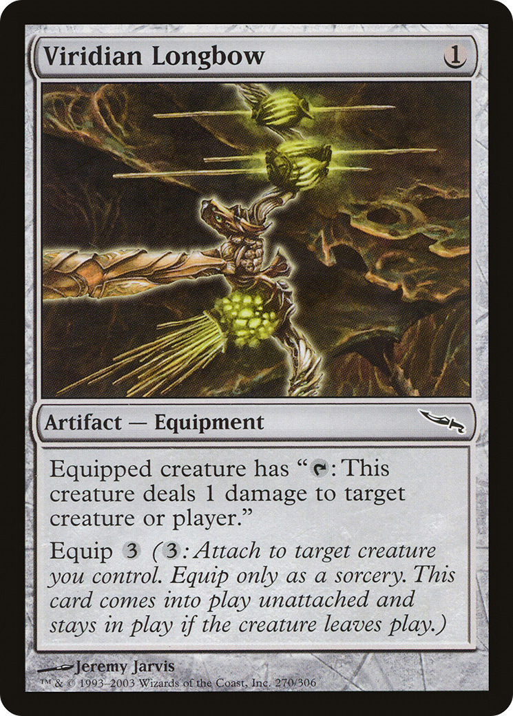 Arc long viridien (MRD-270) - Mirrodin Foil