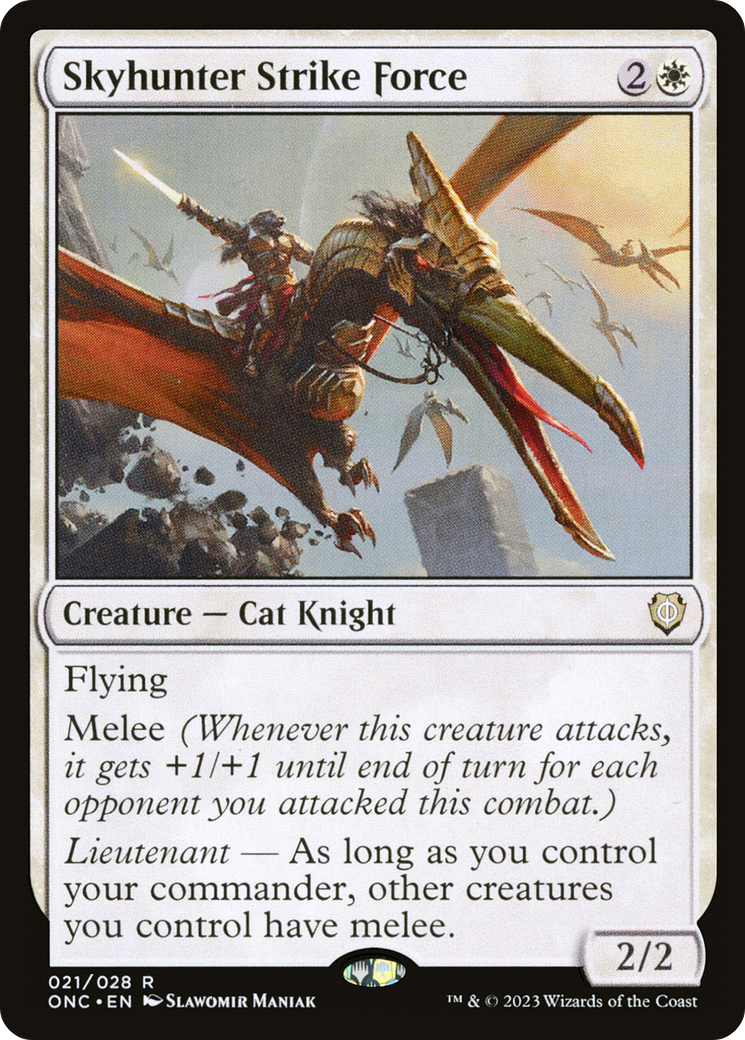 Skyhunter Strike Force (ONC-021) - Phyrexia : Tous seront un seul commandant 