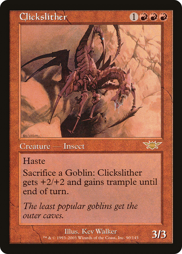 Clickslither (LGN-090) - Legions Foil 