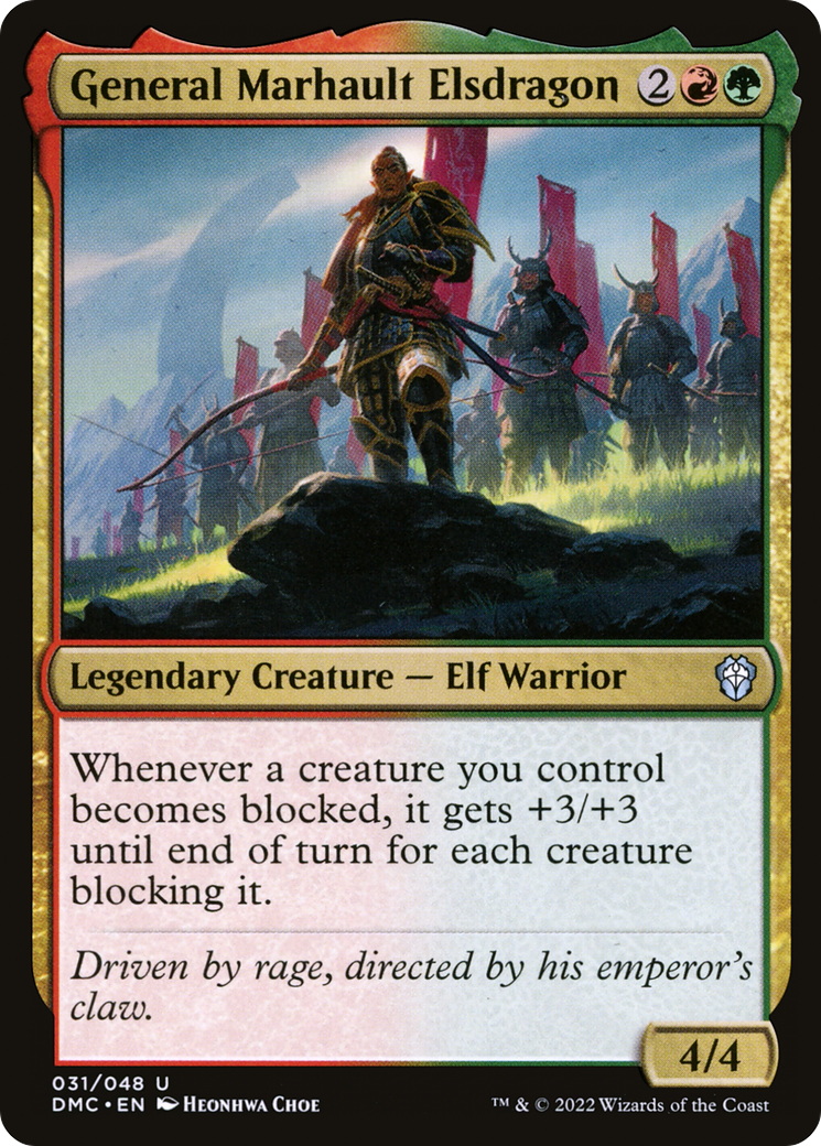 Général Marhault Elsdragon (DMC-031) - Commandant uni de Dominaria 