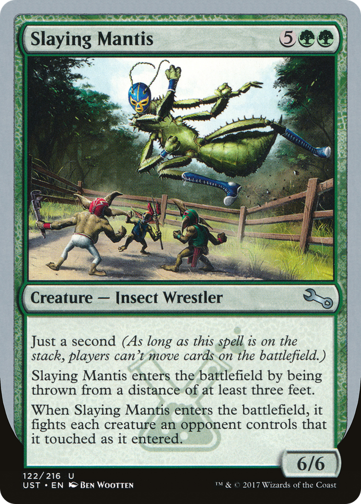 Slaying Mantis (UST-122) - Feuille instable
