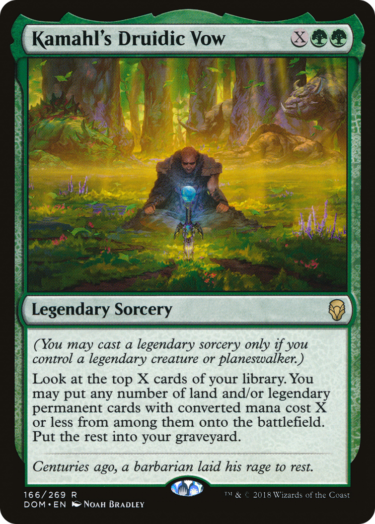 Le vœu druidique de Kamahl (DOM-166) - Dominaria 