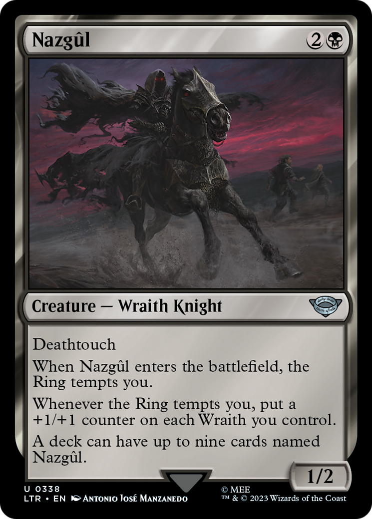 Nazgul (0338) (LTR-338) - The Lord of the Rings: Tales of Middle-earth Foil