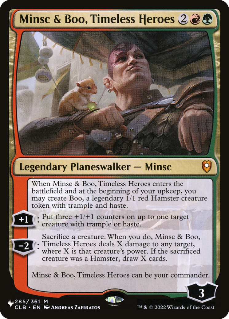 Minsc & Boo, Timeless Heroes (LIST-CLB-285) - The List
