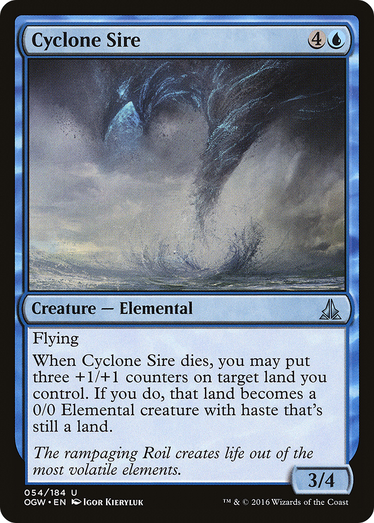 Cyclone Sire (OGW-054) - Le Serment des Sentinelles 