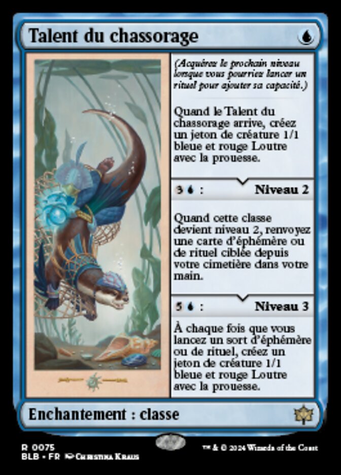 Stormchaser's Talent (BLB-075) - Bloomburrow - French - NM