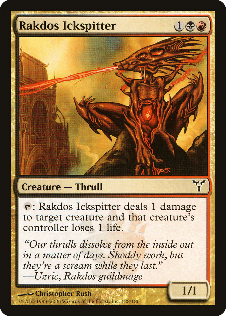 Rakdos Ickspitter (DIS-128) - Dissension 