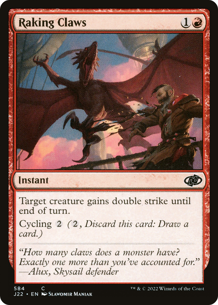 Griffes de ratissage (J22-584) - Jumpstart 2022 